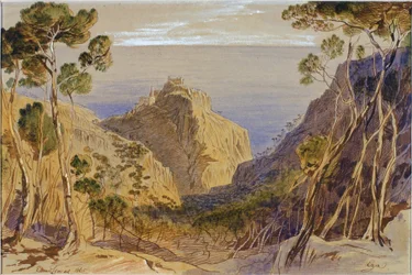 Eza, Frankreich, 1865